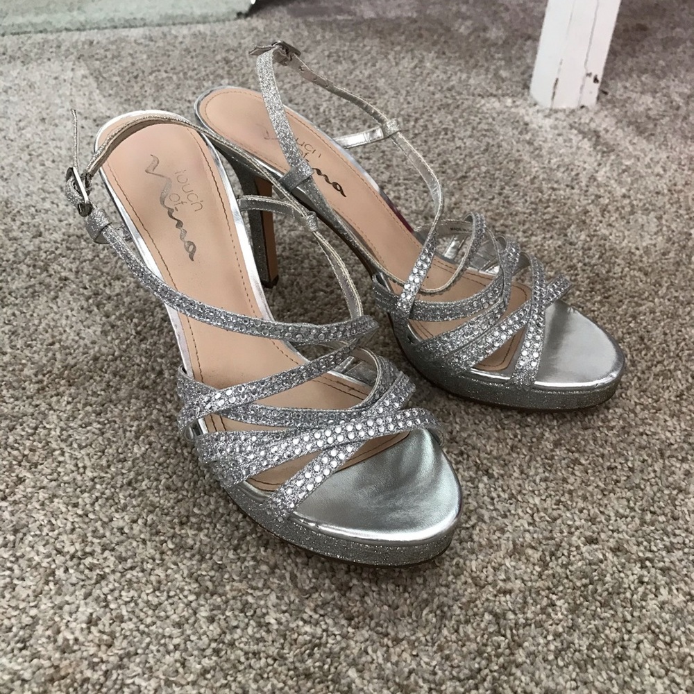 Silver heels